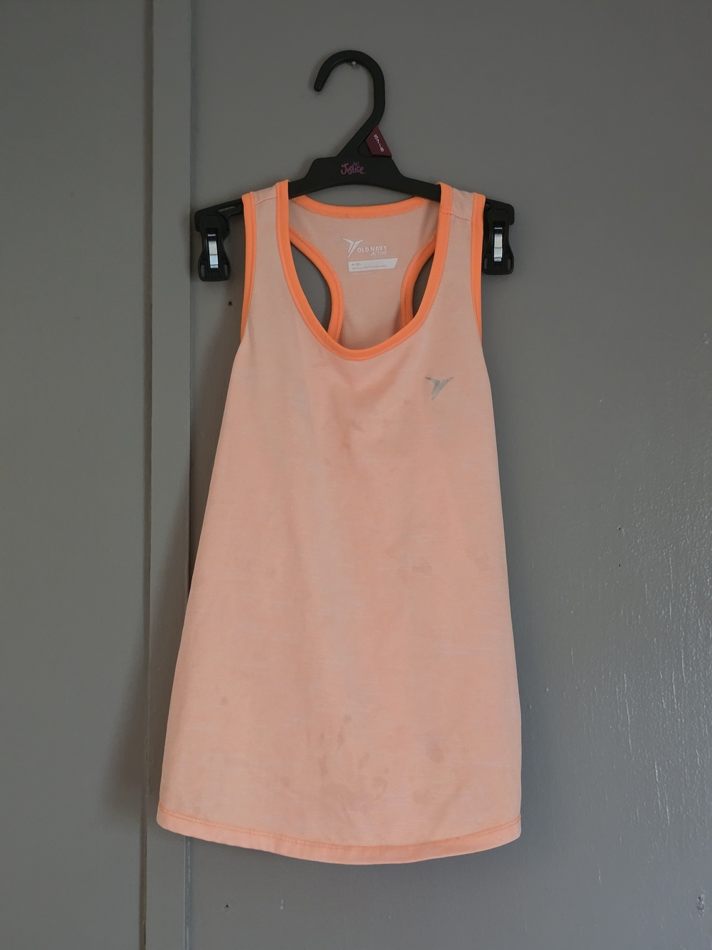 Old Navy Girls Orange Activewear Tank Top
